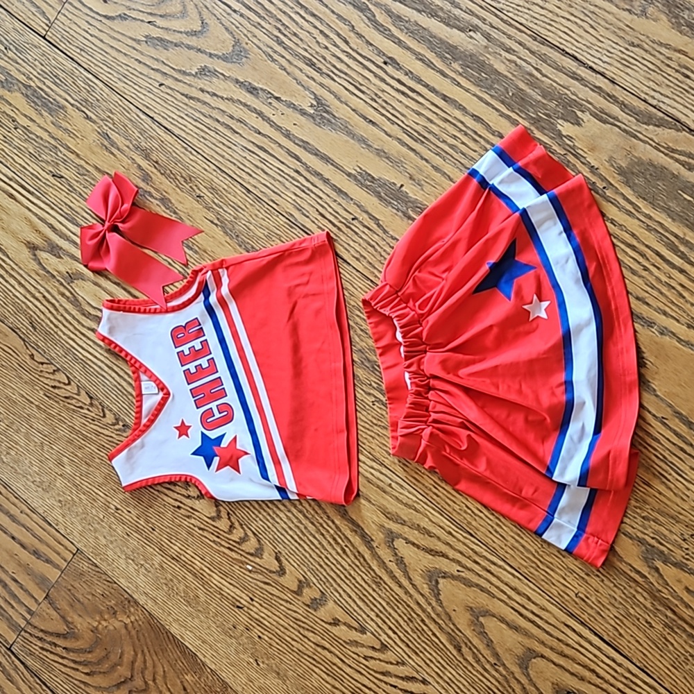 Girls cheerleader outfit